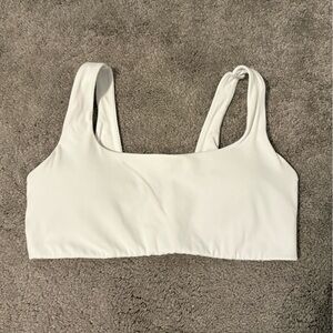 Aerie White Sports Bra